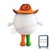 Chinese Dumpling Food Mascot Costume