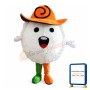 Chinese Dumpling Food Mascot Costume