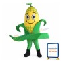 Smiling Corn Mascot Costume