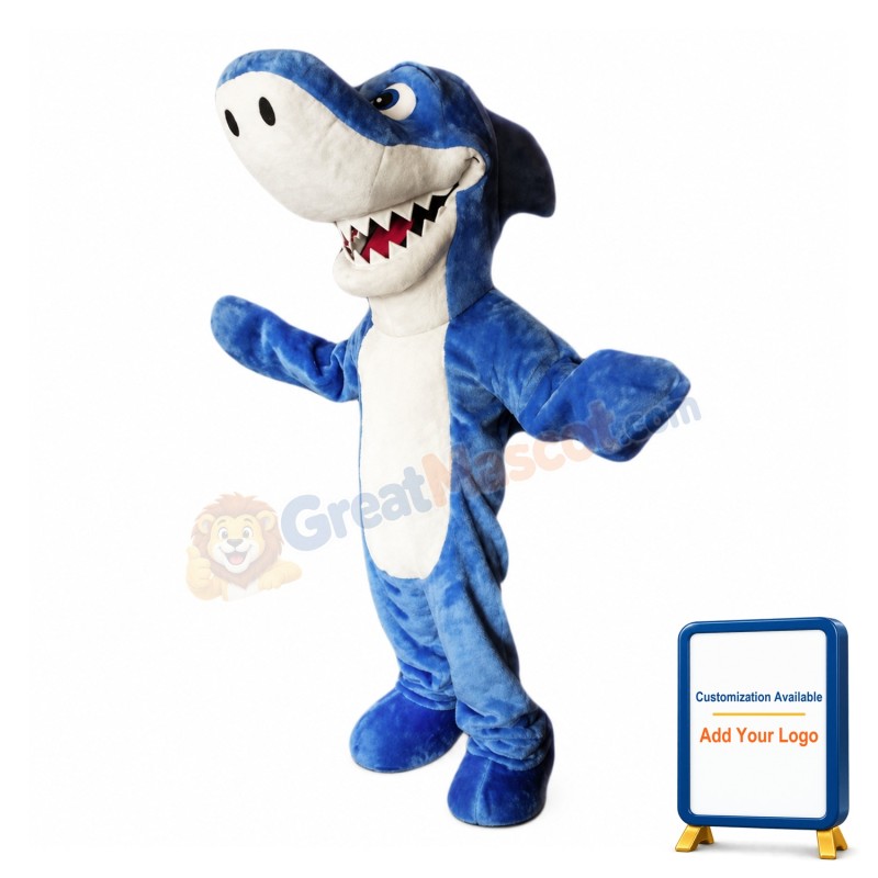 Professional Shark Mascot Costume