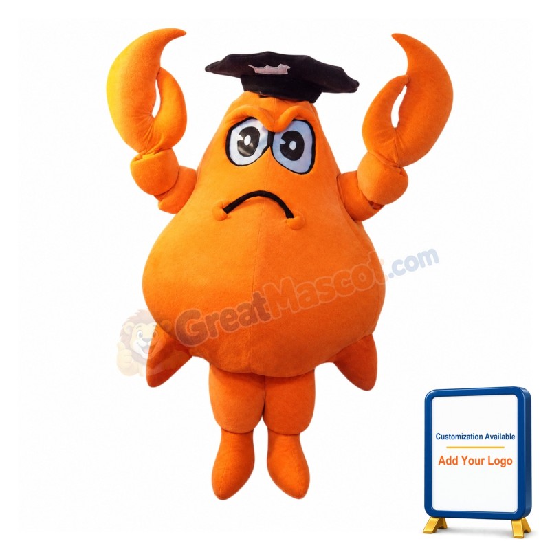 Captain Crab Mascot Costume