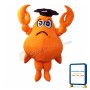 Captain Crab Mascot Costume