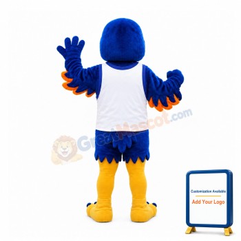 Power Blue Eagle Mascot Costume