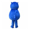 Blue Beaver Mascot Costume