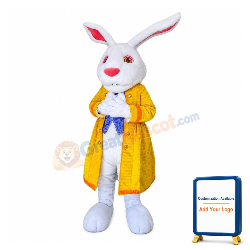 Elegant Rabbit Mascot Costume