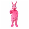 Pink Kangaroo Mascot Costume