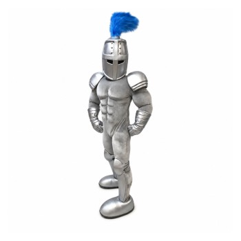 Power Silver Knight Mascot Costume