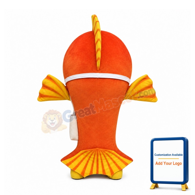 Happy Fish Mascot Costume