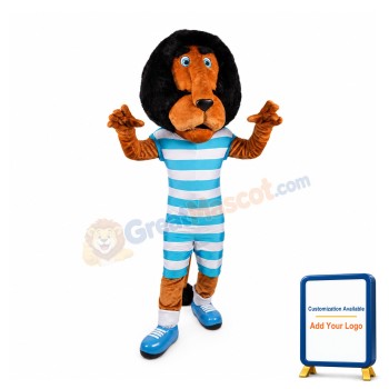 College Lightweight Lion Mascot Costume