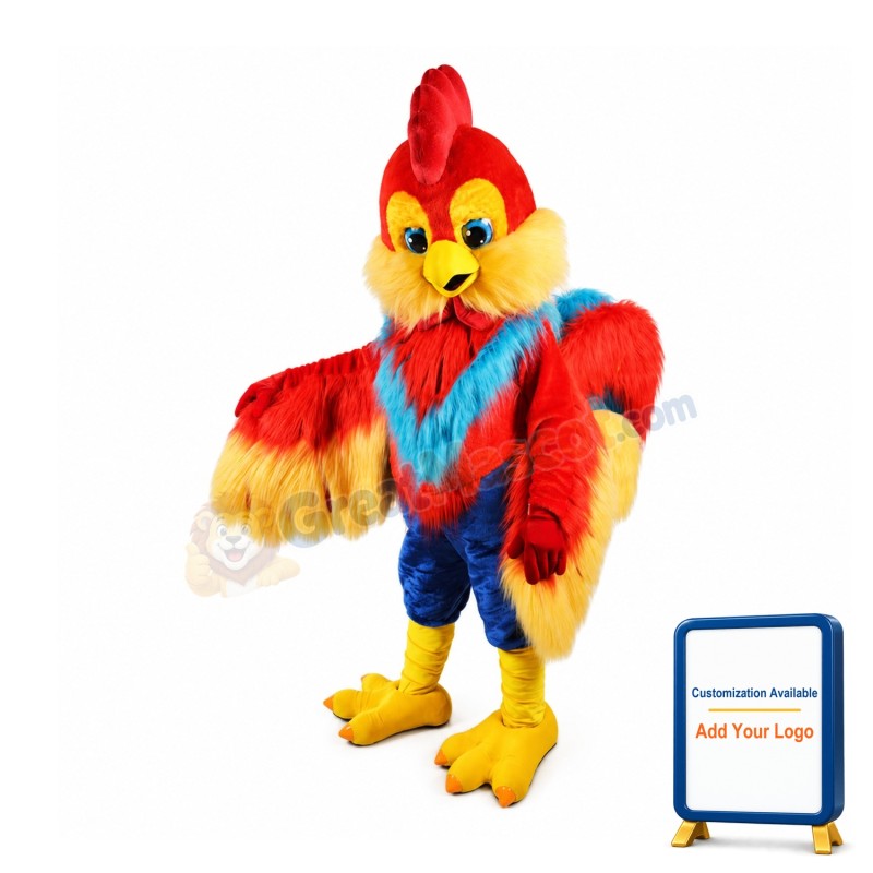 Rooster Mascot Costume