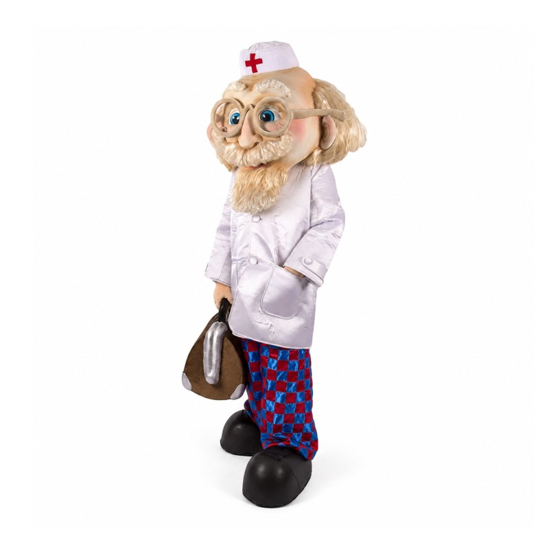 Old Doctor Mascot Costume