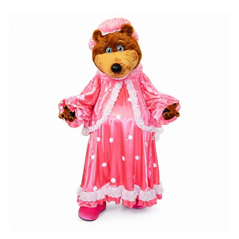 Cute Female bear Mascot Costume