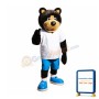 Cute Sport Brown Bear Mascot Costume