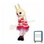 Fashion White Rabbit Mascot Costume