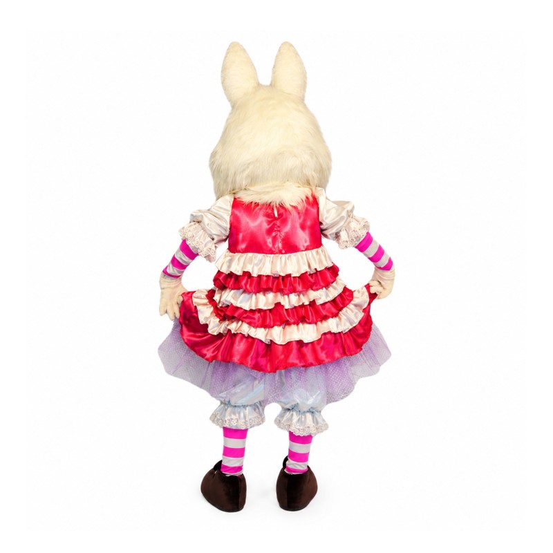 Fashion White Rabbit Mascot Costume
