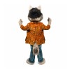 Friendly Wolf Mascot Costume