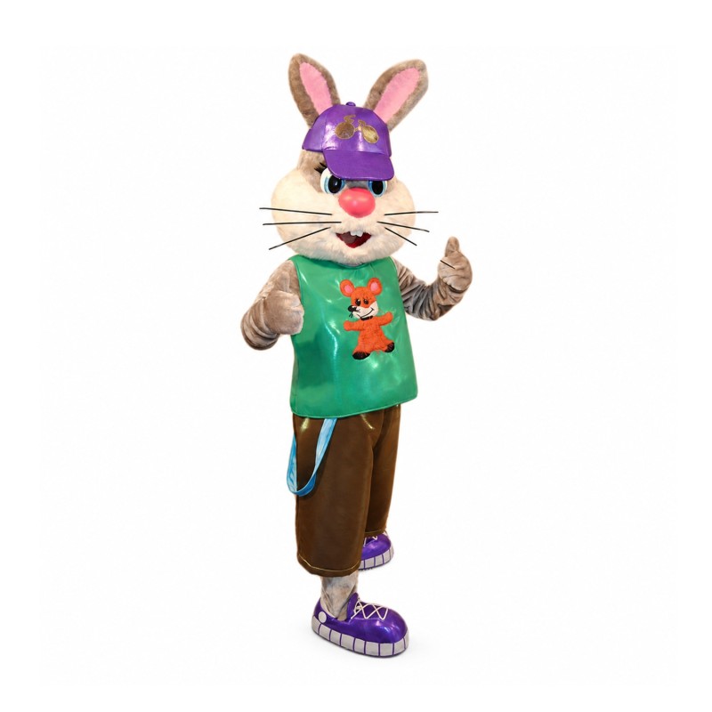 Sport Rabbit Mascot Costume
