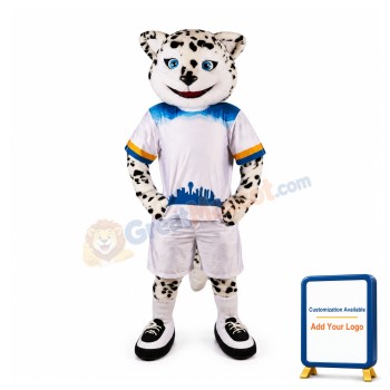 Sport Lightweight Leopard Mascot Costume