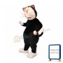 Funny Black Cat Mascot Costume