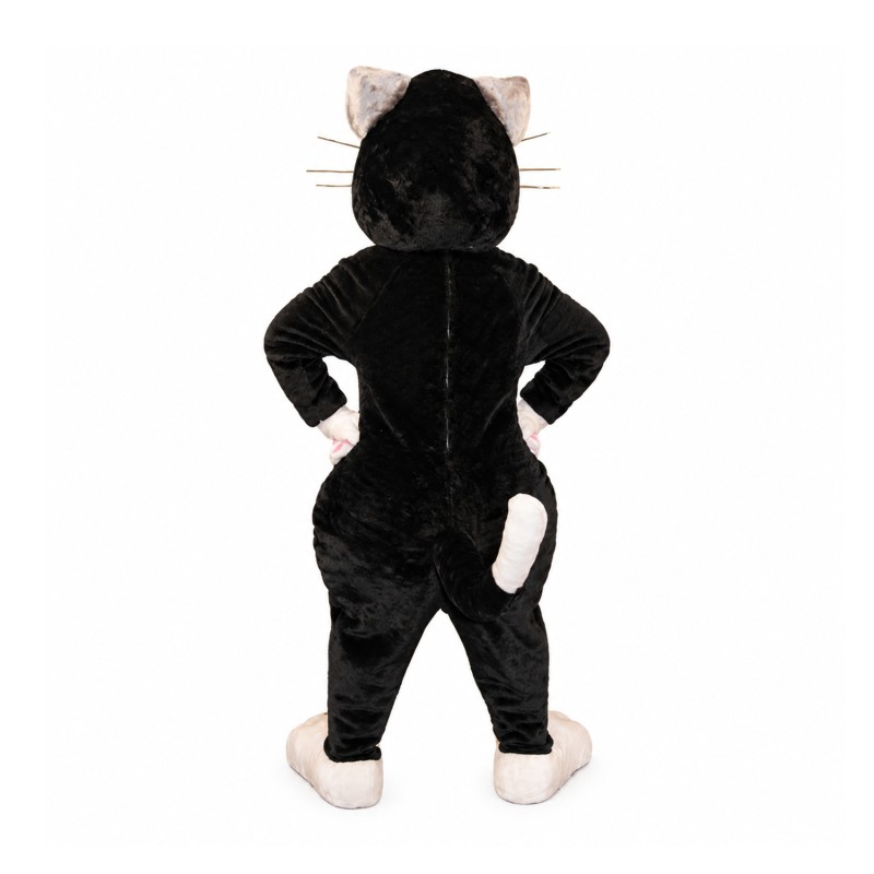 Funny Black Cat Mascot Costume