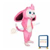 Pink Monkey Mascot Costume