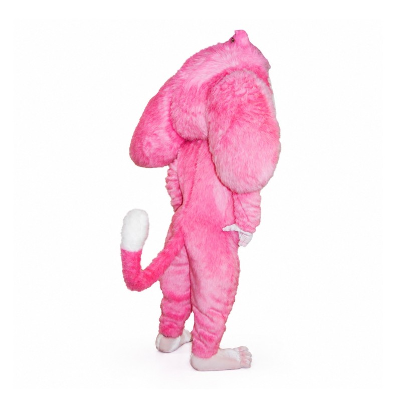 Pink Monkey Mascot Costume