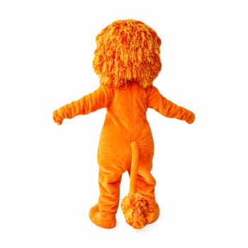 Smiling Lion Mascot Costume