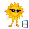 Sun Mascot Costume