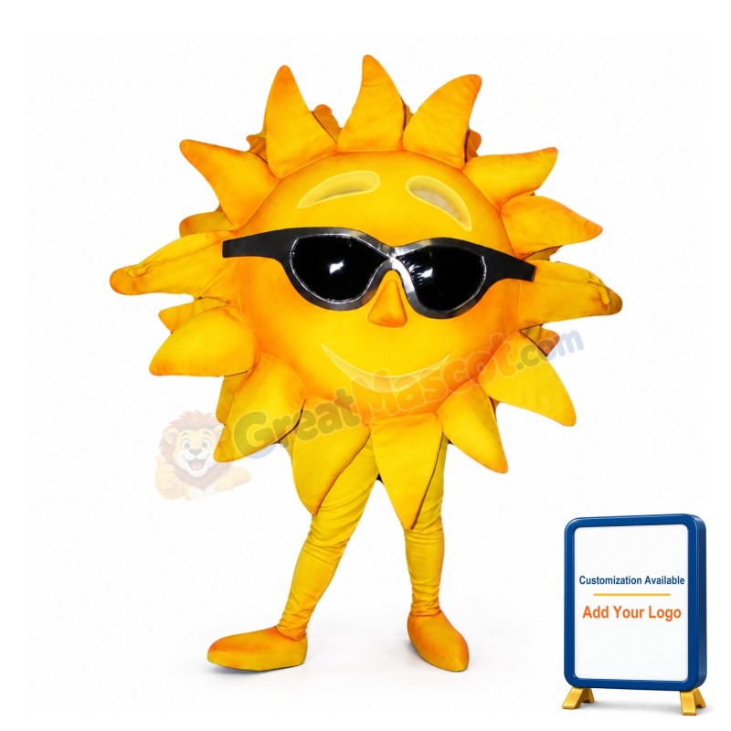 Sun Mascot Costume