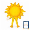 Sun Mascot Costume