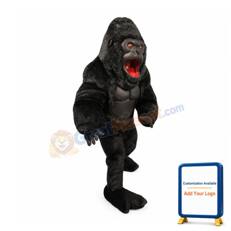 Power Gorilla Mascot Costume