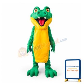 Super Cute Crocodile Mascot Costume