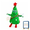 Happy Lightweight Christmas Tree Mascot Costume