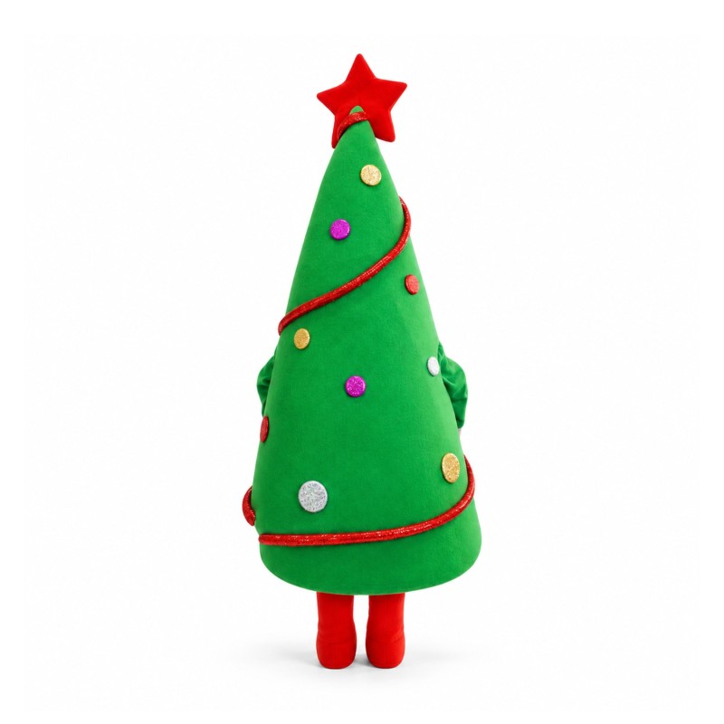 Happy Lightweight Christmas Tree Mascot Costume