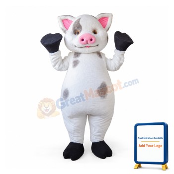 Super Cute Pig Mascot Costume