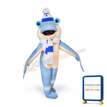 Super Cute Shark Mascot Costume