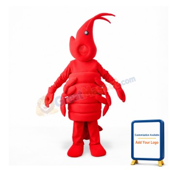 Shrimp Mascot Costume
