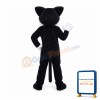 Black White Cat Mascot Costume