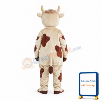 Lightweight Cow Mascot Costume