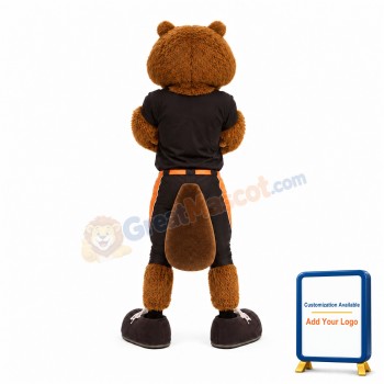 Sport Beaver Mascot Costume