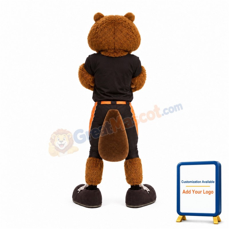 Sport Beaver Mascot Costume