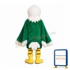 Green Eagle Mascot Costume