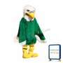 Green Eagle Mascot Costume