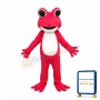 Red Lightweight Frog Mascot Costume