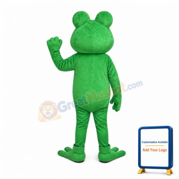 Lightweight Green Frog Mascot Costume