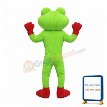 Red Eye Frog Mascot Costume