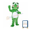 Cute Green Lightweight Frog Mascot Costume