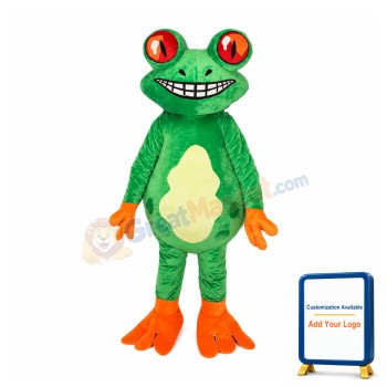 Red Eye Frog Mascot Costume