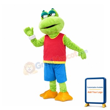 Cute Animal Frog Mascot Costume