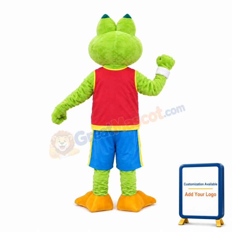 Cute Animal Frog Mascot Costume
